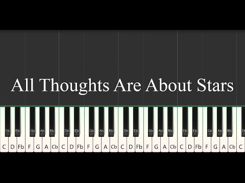 All Thoughts Are About Stars (所念皆星河) (Piano) - CMJ
