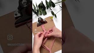 Macrame tutorial -lanyard #australia #smallbusinessowner #macrame #macrametutorial #asmr #packorders