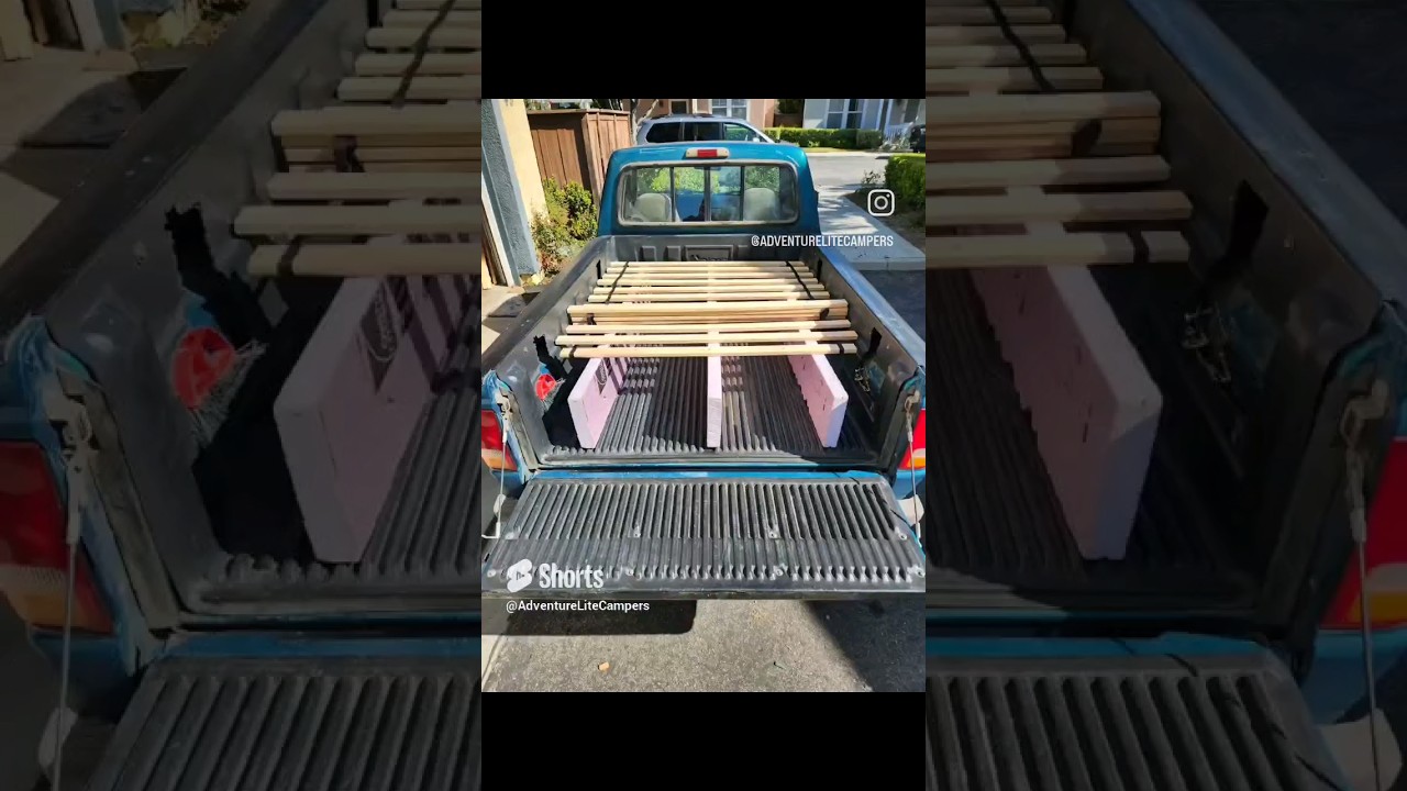 INSANELY LIGHT BUDGET CAMPER BED 