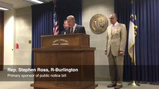 N.C. bill would preserve public notices in newspapers