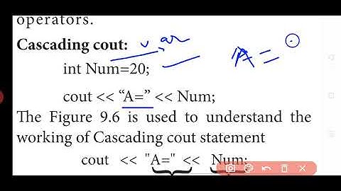 XI Std - Computer Science - Chapter 9 Cascading of I/O Operations