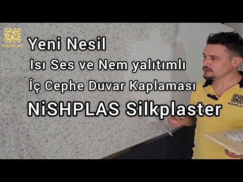 Nishplas Dekorativ Canlı Sıva & İpek Sıva Özellikleri ve Uygulaması.#canlısıva #ipeksıva #nishplas