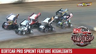 Charlotte Motor Speedway DIRTcar Pro Sprint Highlights