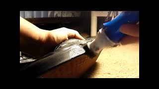 This vid shows you how to restore black vans and make them almost like
new all will need it a rag, shoe polish, place that don't mind in ...