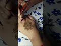 Easy Mehendi designs ✨#youtubeshorts #shortsfeed #viralvideo #mehndidesign #shorts