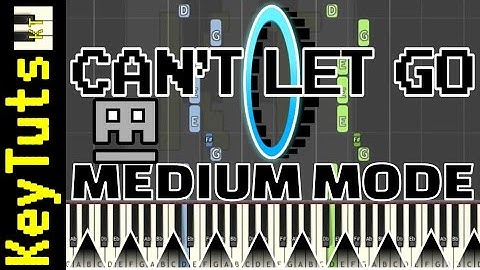 Learn to Play Can’t Let Go from Geometry Dash - Medium Mode