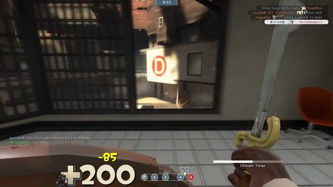 Upward Demoknight: TF2 [Commentary] The Last Samurai - From this point on I think I'm just going to be neutral on all weapons.  The Switzerland of TF2 - it's much easier.