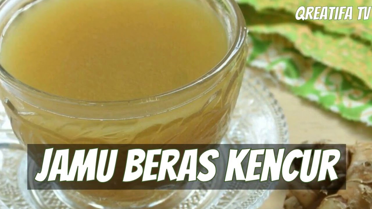 KHASIAT JAMU BERAS KENCUR BAGI KESEHATAN 