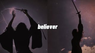 Imagine Dragons - Believer - Super Slowed, Reverb & Lyrics Resimi