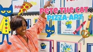 Pete the Cat-Inspired Art Projects for Preschool