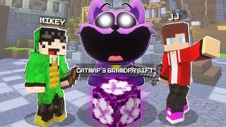 How Mikey and JJ Help CATNAP FOUND BLACK TRUESURE in Minecraft?