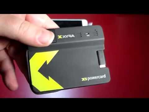 Xyra XS Powercard Storage & Power in One Sleek Device