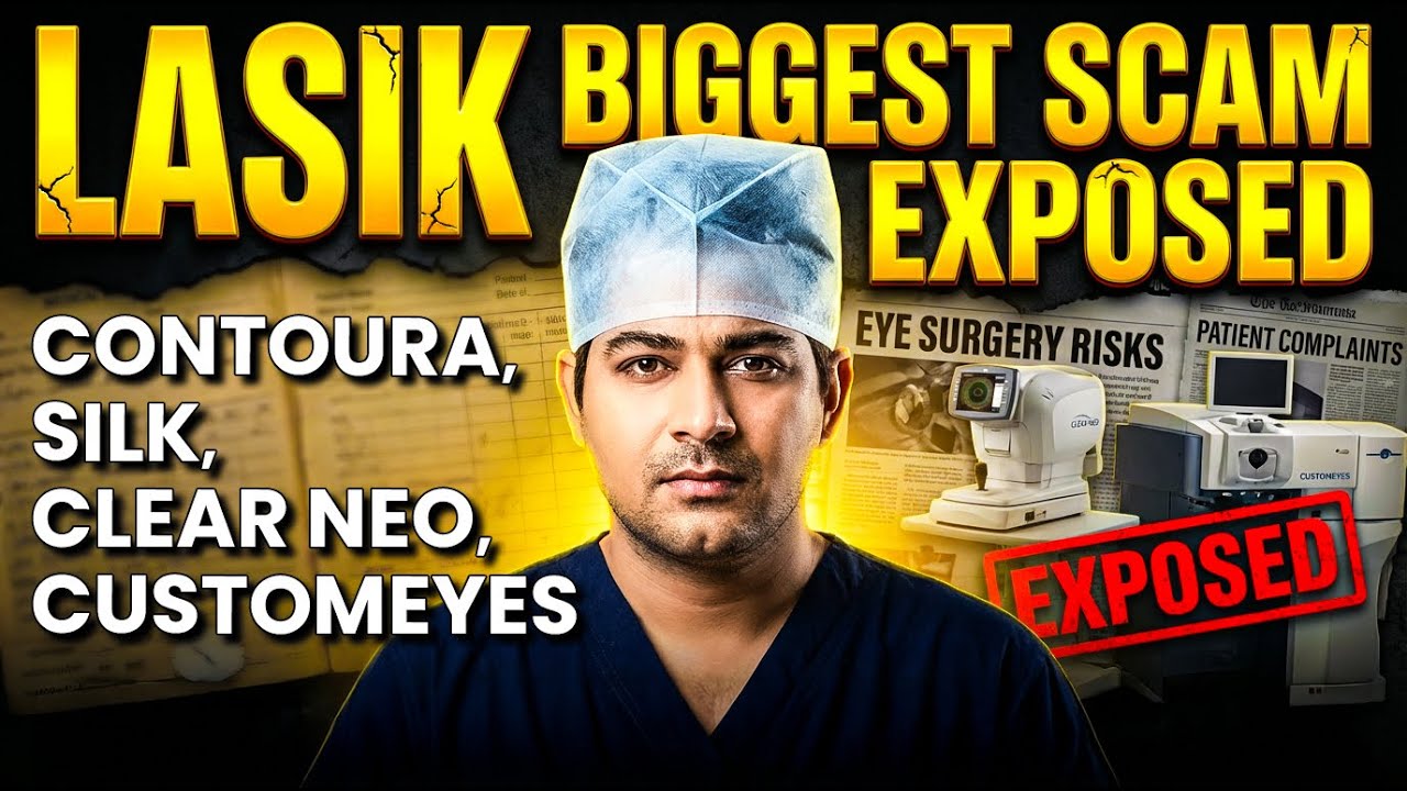 LASIK scams exposed | Contoura, SiLK, CLEAR Neo, CustomEyes - Truth vs Hype!