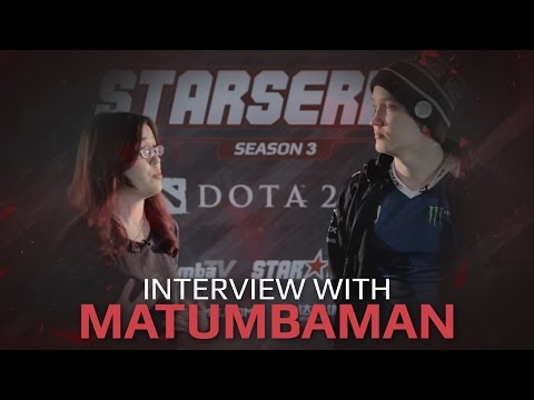Interview with Matumbaman, SL i-League StarSeries Season 3 Finals (RU Subs)