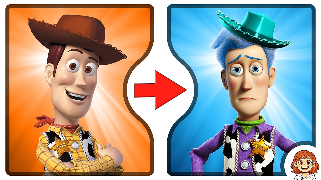 Toy Story Characters As Their Opposites!