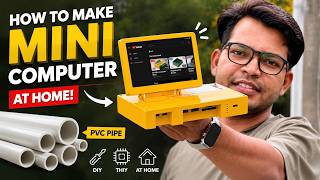 How To Make Mini COMPUTER Using PVC Pipe || घर पर Computer कैसे बनाये