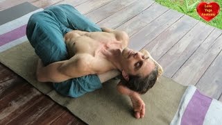 Ashtanga Yoga: Yoganidrasana (Yogic Sleep Posture)