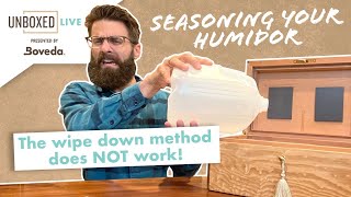 How to Season a Humidor in 1 Easy Step & Do it When the Seasons Change