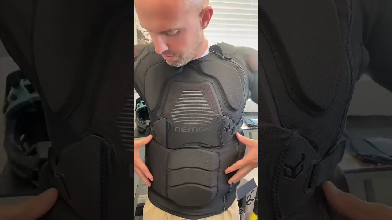 Demon United Ghost Rib Protector works with our Flexforce X V6 D3O