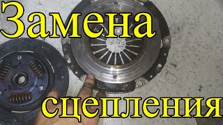 Замена сцепления Chery QQ  робот selespeed  чери куку