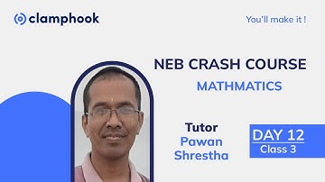 NEB Crash Course | Day 12 | Class 3| Mathmatics | Coordinates | Pawan Shrestha