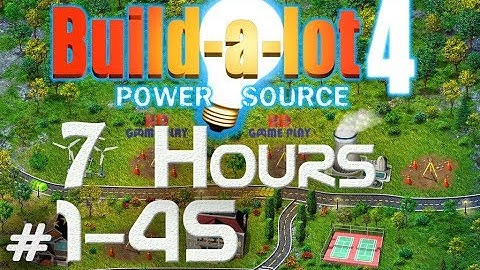 Build-A-Lot 4: Power Source Walkthrough [ALL 45 LEVELS TOGETHER] 7 HOURS MEGA GAMEPLAY (Expert Mode)