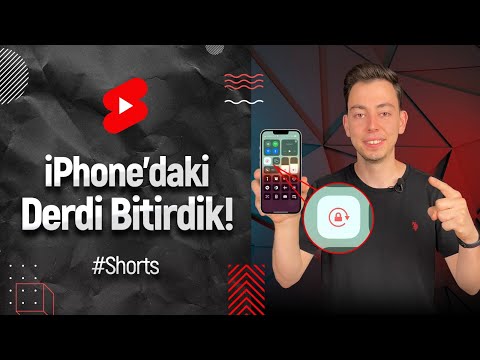 Video: Bir iPhone'da ekran döndürmenin kilidini nasıl açarsınız?