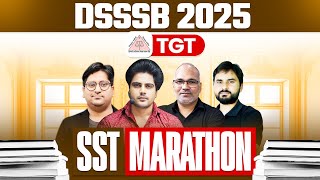 DSSSB 2025 TGT SST Marathon🔥by Sachin Academy Live 1pm