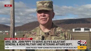 Brig. Gen. John Pippy to serve as Pennsylvania's adjutant general
