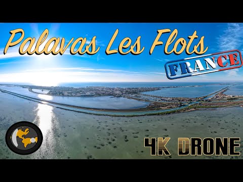 PALAVAS LES FLOTS 4K – South of France coastal fishing town surrounded by flamingos| Planetlenz