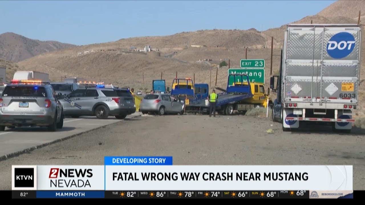 Two people dead after early morning wrong-way crash on I-80 east of ...