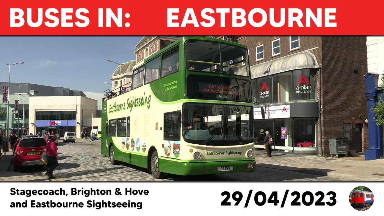 Buses in Eastbourne 29/04/2023