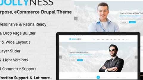 Jollyness - Multi Purpose, eCommerce Drupal Theme