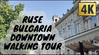 Ruse, Bulgaria [4K] Walking Tour  Alexandrovska Street