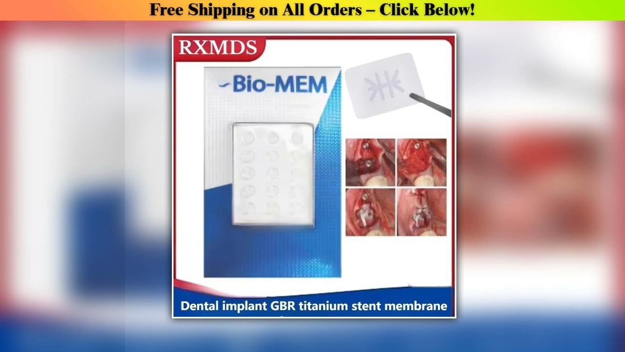 Dental Implant GBR Titanium-Reinforced Micro Pore BIO-MEM GBR Bone Increment PTFE Non Absorbable