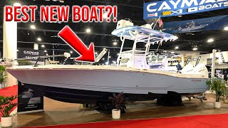 The NEW 28 Caymas Hybrid Boat is a Fishing BEAST | Fort Lauderdale Boat Show 2022