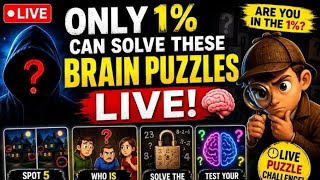 🔪 WHO IS THE KILLER? ONLY 1% CAN SOLVE THIS LIVE! 🧠😱