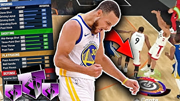 NBA 2K20 STEPHEN CURRY BUILD - 56 BADGE UPGRADES - NBA 2k20 BEST PG BUILD