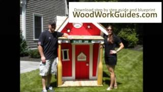 DIY Playhouse For Children How to build a Playhouse Step by step Guide - Playhouse.