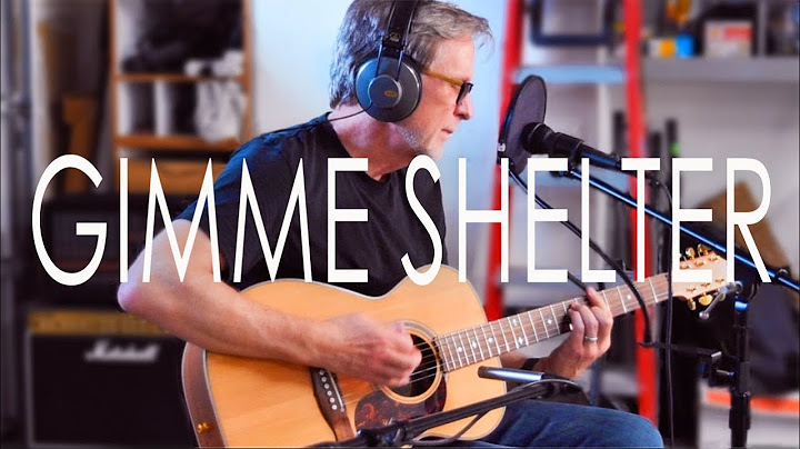Gimme Shelter Acoustic version - Acoustic performance video thumbnail