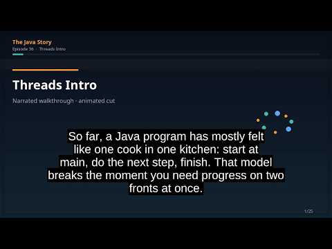 The Java Story Ep 36: Threads Intro