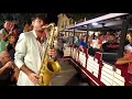 &quot;L&#39;ITALIANO&quot; ciao Toto Cutugno... Night Street Performance | Saxophone Cover Daniele Vitale