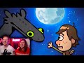 Настоящая версия &quot;Как приручить дракона&quot; | The Ultimate “How To Train Your Dragon” Cartoon | РЕАКЦИЯ