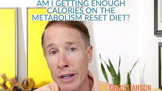 Not getting enough calories on MRD