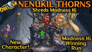 Nenukil Thorns Carry!  - Madness 16 Thorns Build Guide. - Across the Obelisk