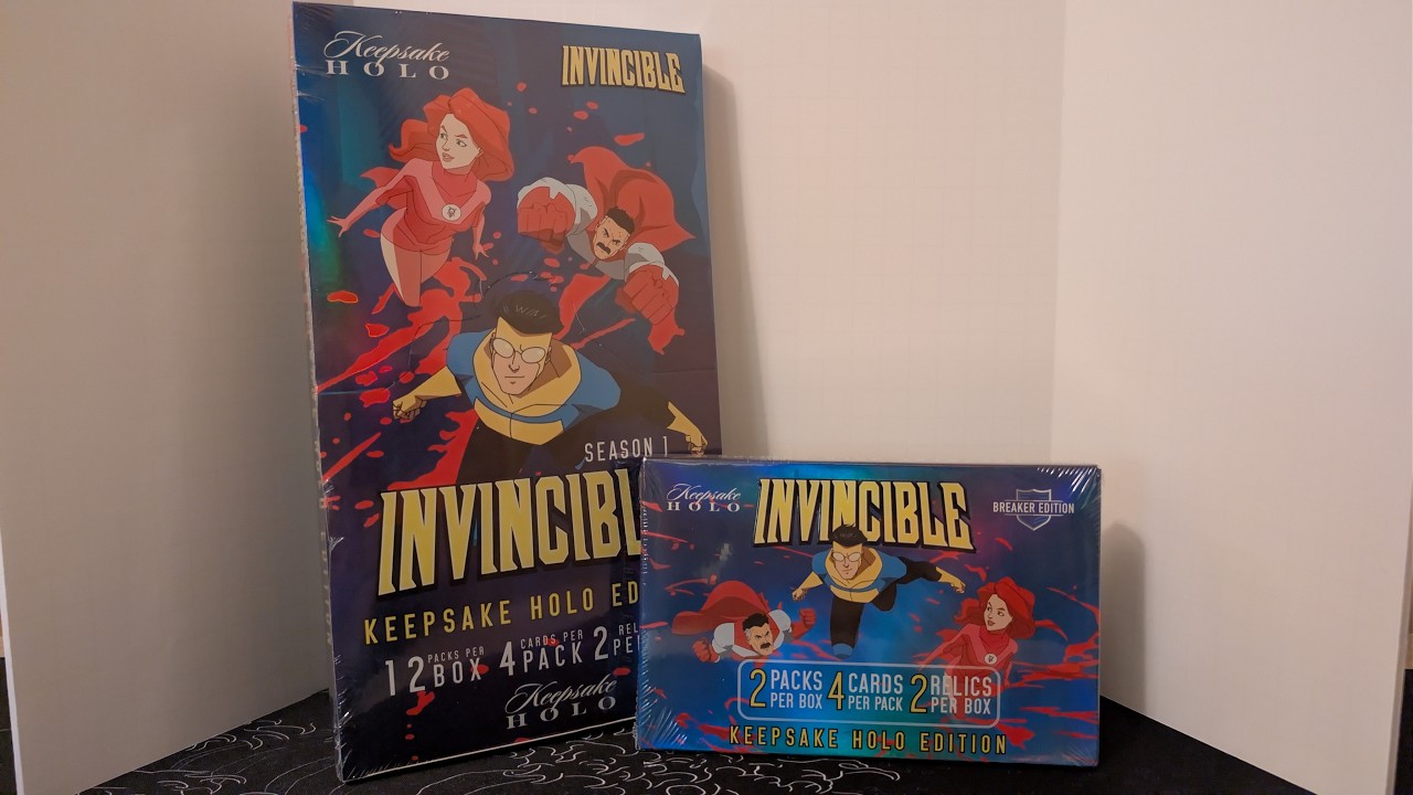Invincible Fish Box Invincible Keepsake Hobby + Breaker Box Rip! What's Inside? - YouTube