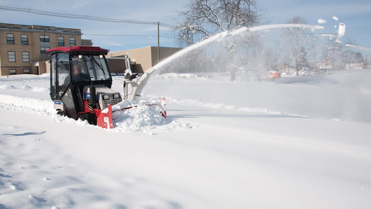 World's Best Snow Removal Machine for Sidewalks 