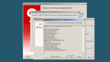 Windows Server 2008 PACKT 010 Create the ODBC DSN