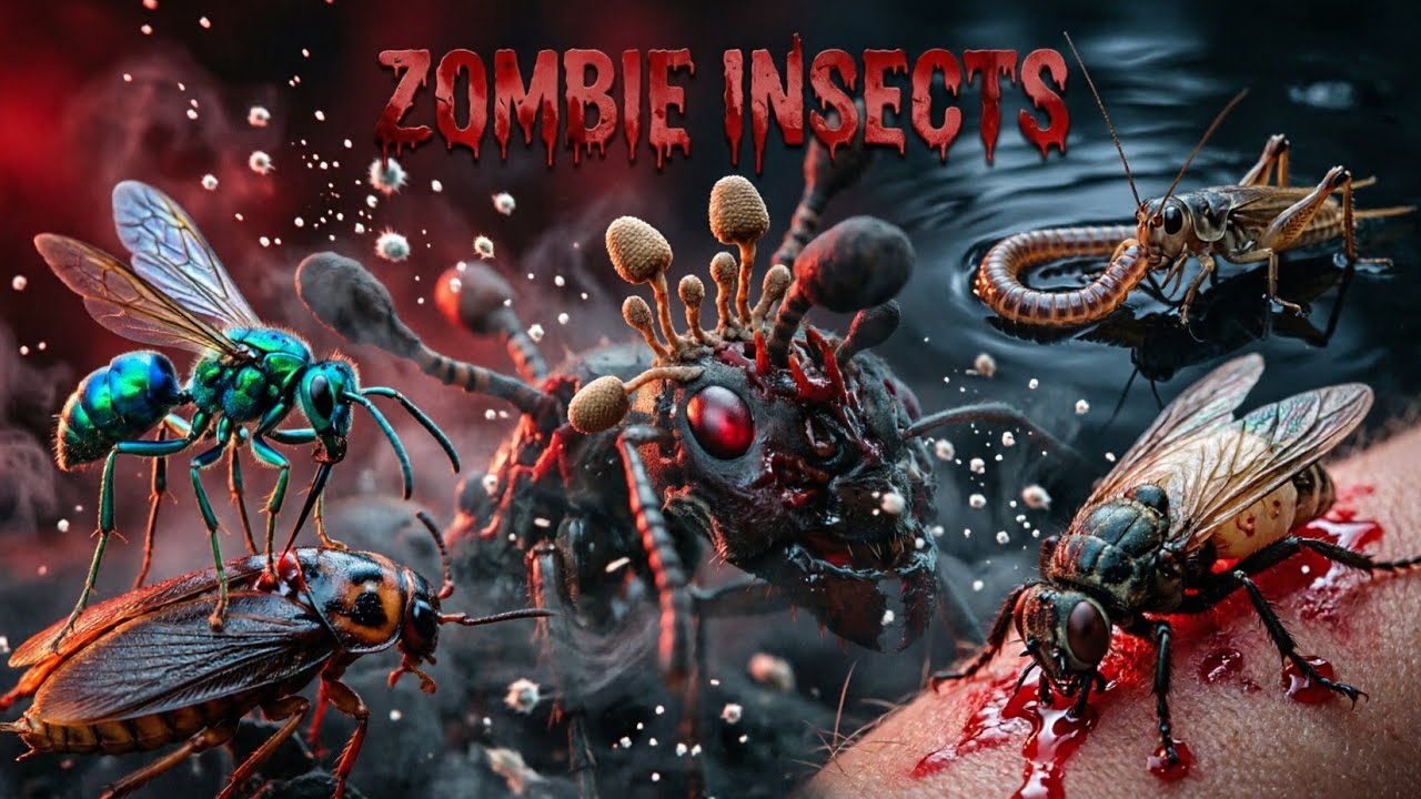 Real Life Horror Insects That Use Biological Mind Control - YouTube