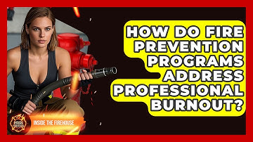 How Do Fire Prevention Programs Address Professional Burnout? - Inside the Firehouse